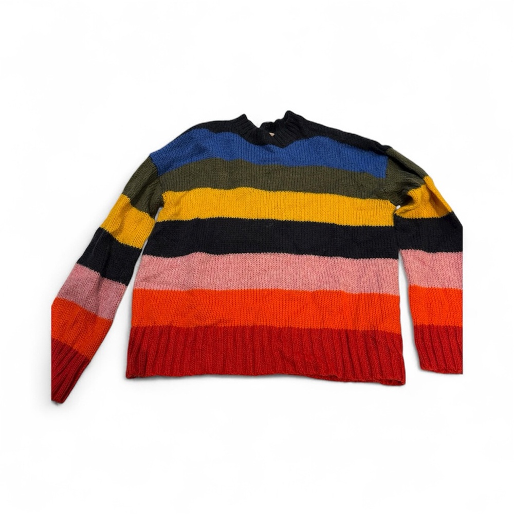 Urban Outfitters Black and Blue Knit Sweater